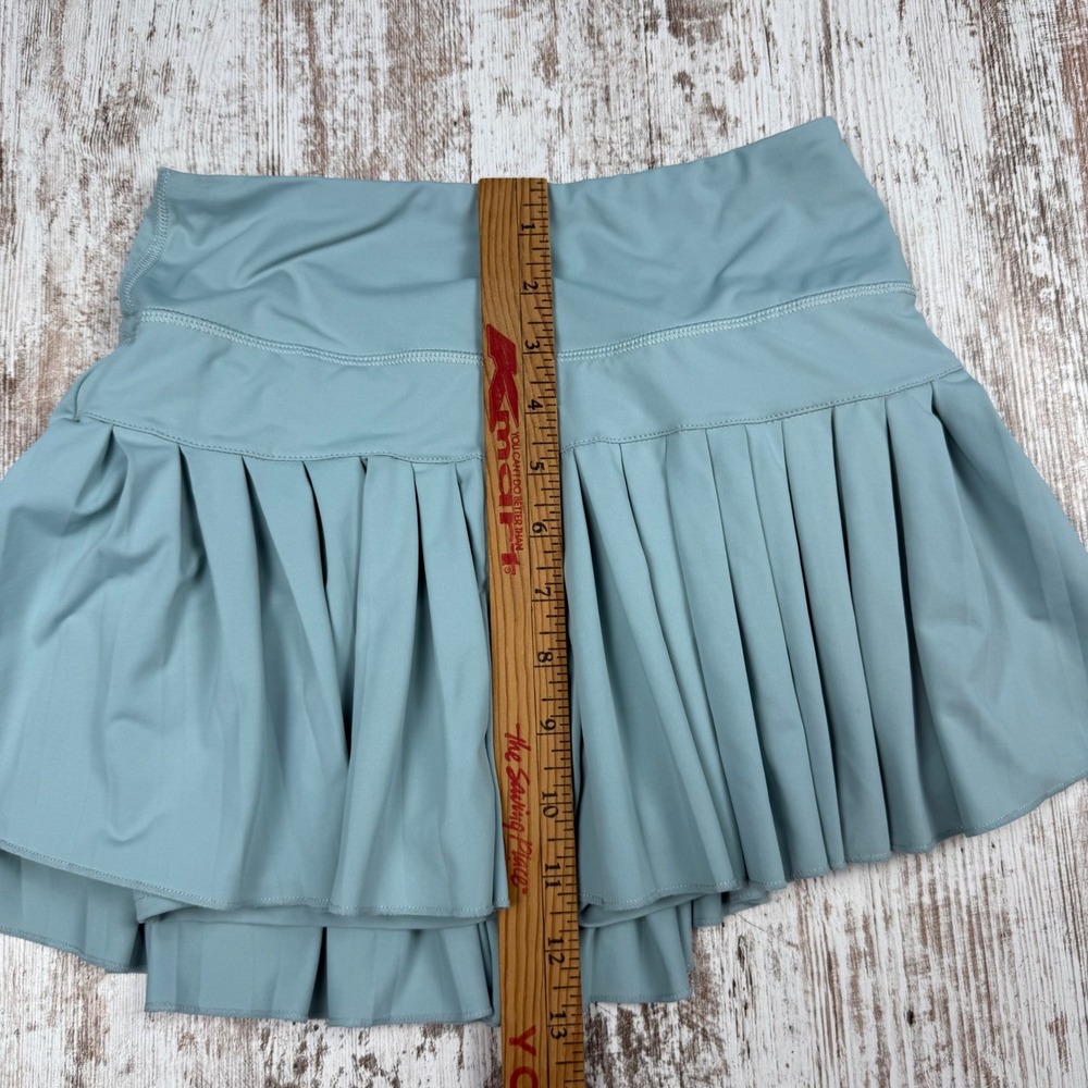 Goldhinge Pleated Tennis Skort Dusty Blue Athletic Skort Sz S Pickleball Golf - Picture 7 of 8